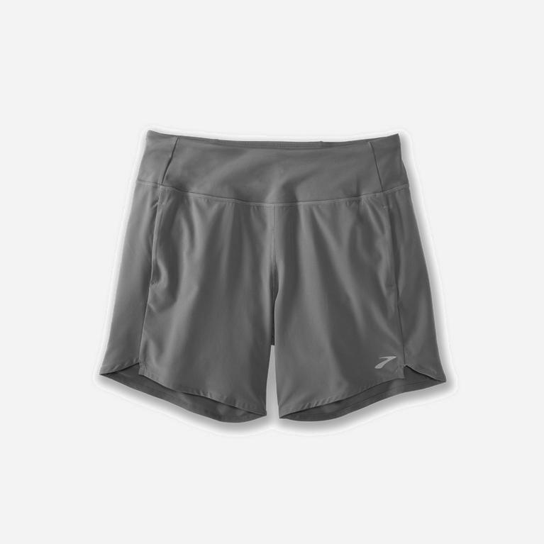 Brooks Chaser 7 NZ - Women's Running Shorts - Steel/grey (32619-NOGH)